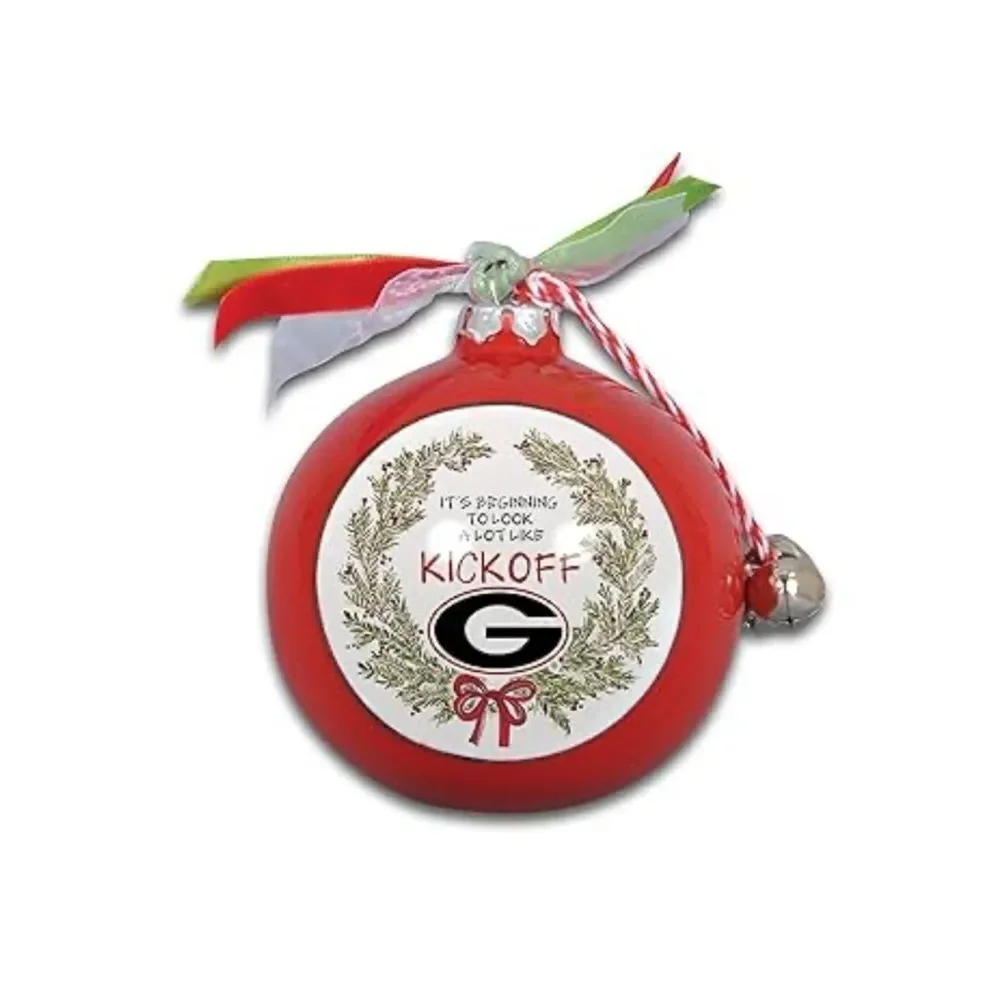 Magnolia Lane 20171 University of Georgia Bulldogs Kickoff Ornament / NIB